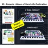 image:imageSNAP CIRCUITS STEM Electronics Discovery Kit 85 Projects Ages 8