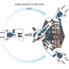 image:imageTEACH TECH Hydrobot Arm STEM Hydraulic Building Toy for Kids Ages 12