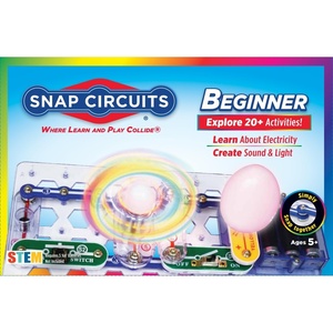 image:imageSNAP CIRCUITS Beginner SCB20 STEM Electronics Toy for Kids Ages 59Kit