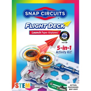 image:imageSNAP CIRCUITS Flight Deck STEM Toy Paper Airplane Launcher Ages 8Flight Deck