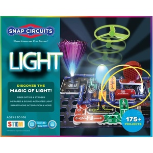 image:imageSNAP CIRCUITS Light STEM Electronics Kit 175 Projects Ages 8Lights