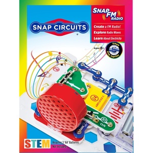 image:imageSNAP CIRCUITS STEM Radio Kit Build an Electronic Radio Kids Ages 8Blue