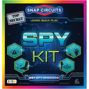 image:imageSNAP CIRCUITS Spy Kit STEM Toy 25 Activities for Kids Ages 7