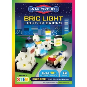 image:imageSnap Circuits BRIC Light STEM Building amp Circuit Kit for Kids Ages 8